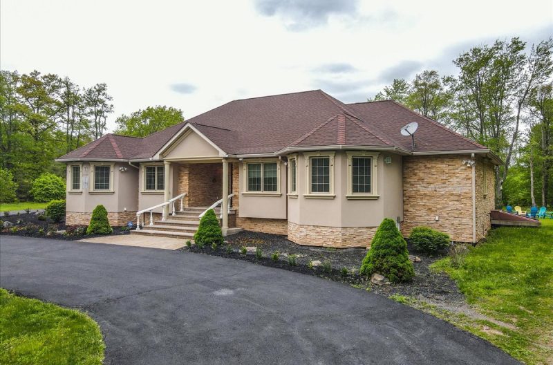 174 Acre Luxury Mansion Rental with Private Pool in Poconos PA (1700