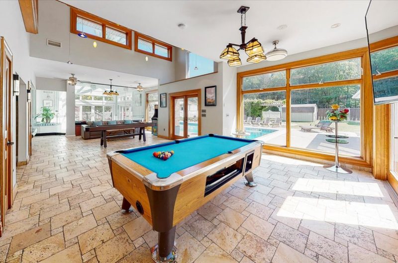 174 Acre Luxury Mansion Rental with Private Pool in Poconos PA (1700