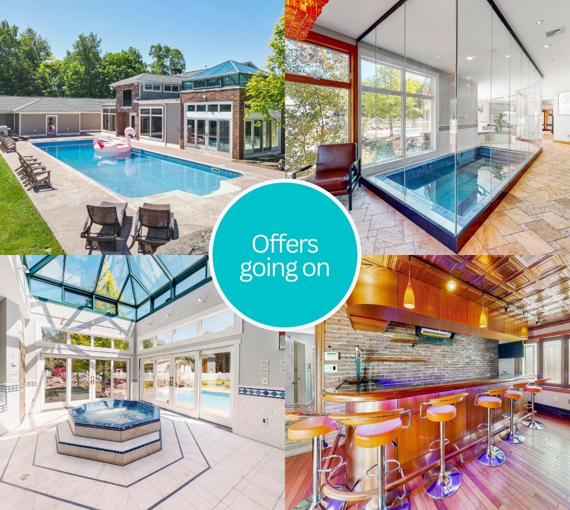 Mesmerising Villa for Rent with Indoor Pool in Poconos, PA (252