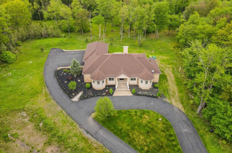 174 Acre Luxury Mansion Rental with Private Pool in Poconos PA (1700