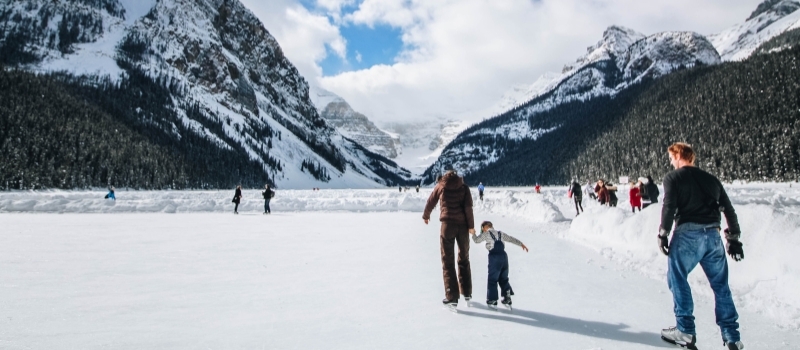 winter activities near Delaware water gap