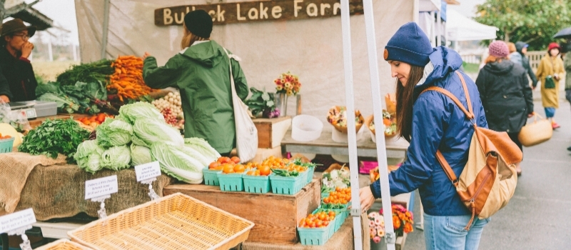 farmer market is now open