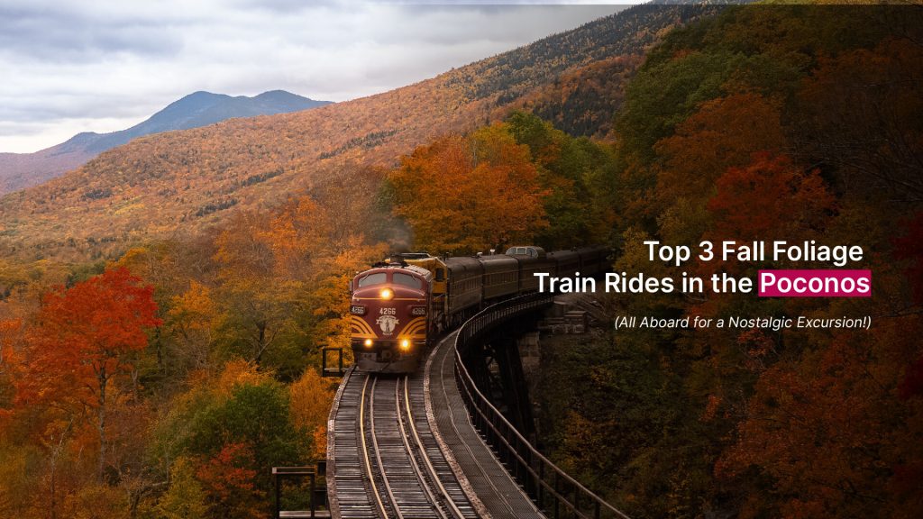 Top 3 Fall Foliage Train Rides in the Poconos