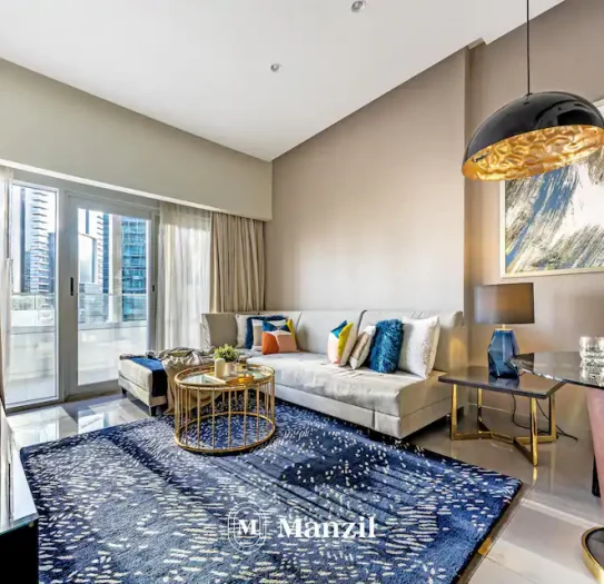 holidaykeepers Manzil - Designer 1BR Apt near Burj & Dubai Mall