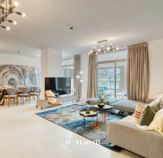 holidaykeepers Manzil - Spacious 3BR Villa w Burj & Fountain View